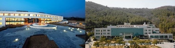 삼성화재 글로벌캠퍼스(왼쪽)와 삼성물산 국제경영연구소. 사진=삼성전자