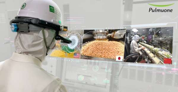 스마트 글라스 사용 시뮬레이션 이미지. 사진=풀무원