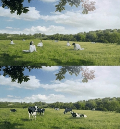 서울우유가 최근 유튜브에 올렸다 삭제한 영상. 사진=온라인 커뮤니티