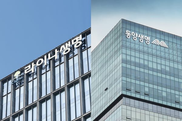 라이나생명과 동양생명이 TM조직을 자회사로 분리했다. 사진=각 사 제공