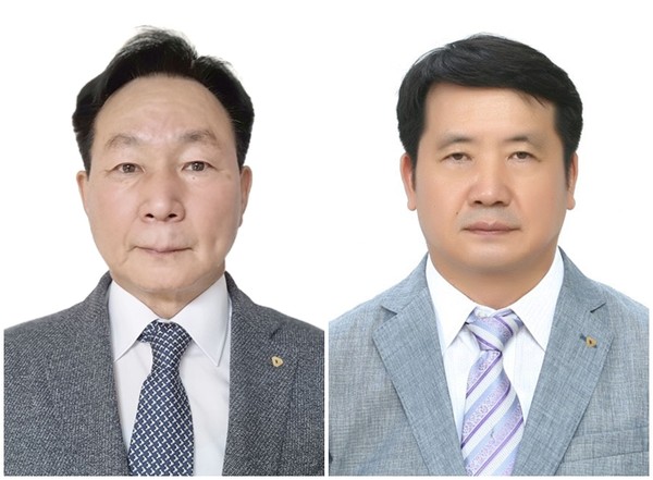 태광산업은 조진환 티엘케미칼 대표(왼쪽)와  정철현 알켄즈 전무를 각자 대표이사로 내정했다. 사진=태광산업