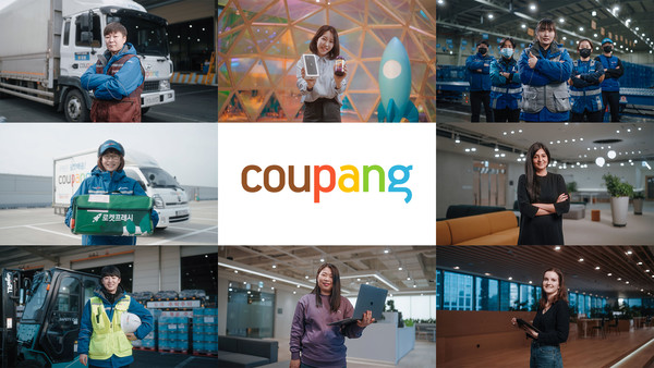 다양한 부서에서 일하고 있는 쿠팡 여성 임직원들 모습.(사진=쿠팡)