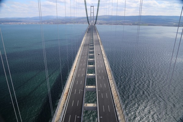 터키 차나칼레 대교. 사진=DL이앤씨