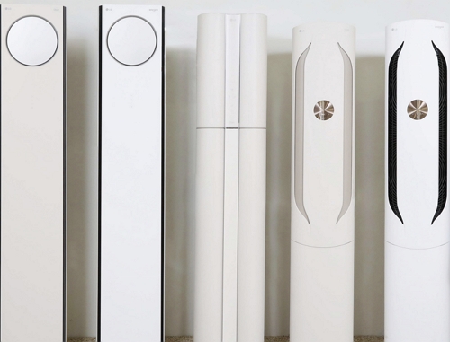 (왼쪽부터)휘센 타워, 듀얼, 위너 등 2022년형 신제품. 사진=LG전자