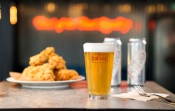 BBQ '수제맥주 세트메뉴' 이미지. 사진=제너시스비비큐