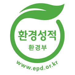 환경성적표지 인증 마크.