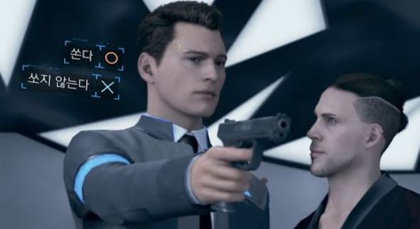 디트로이트 비컴 휴먼  게임화면.(사진=유튜브 캡쳐)