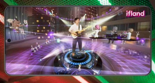 SKT가 볼류메트릭 기술을 활용한 초실감 가상 콘서트 ‘메타버스 뮤직 페스티벌’을 자사의 메타버스 플랫폼 이프랜드에서 개최한다. 사진=SKT