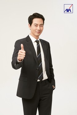 AXA손해보험 앰버서더 배우 조인성. 사진=AXA손해보험