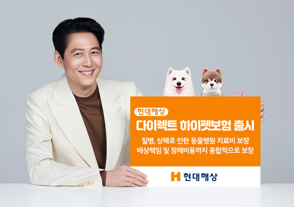 현대해상이 다이렉트 ‘하이펫보험’을 출시했다. 사진=현대해상