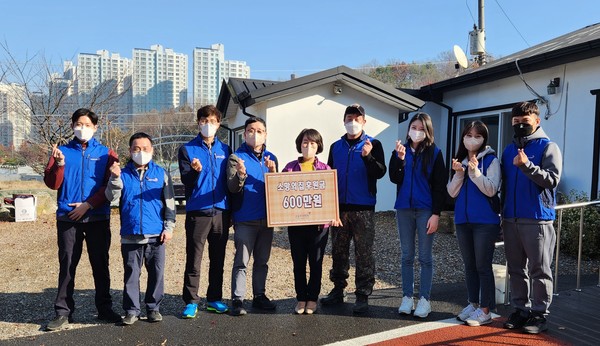 금융투자협회가 ‘소망의 집’에서 겨울나기 봉사활동을 실시했다. 사진=한국금융투자협회