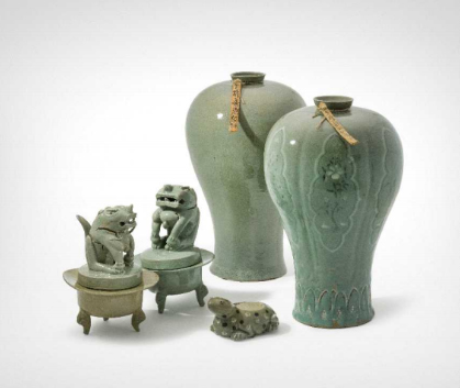 태안해역 출수 보물 고려청자. 사진 제공=문화재청