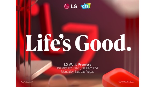 CES 2023 LG 월드 프리미어 초청장.  사진=LG전자