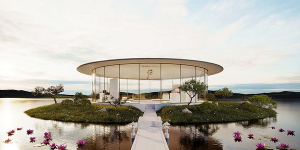 더 히스토리 오브 후의 VR 공간 ‘후 디지털 뮤지엄’ 메인홀. 사진=LG생활건강