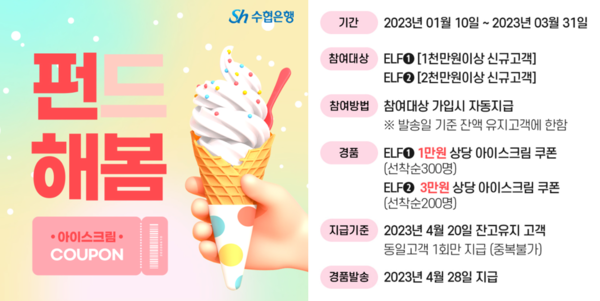 Sh수협은행이 ‘펀~해봄!’ 고객 이벤트를 실시한다. 사진=Sh수협은행