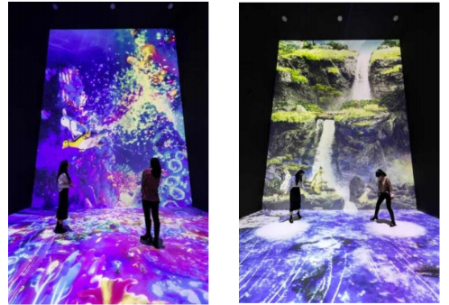 국립무형유산원 '무형유산 디지털체험관 영상실'. 사진 제공=문화재청 