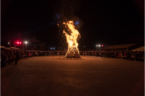 2018 정월대보름 '뜨겁게, 춤추고, 소망하라' 달집태우기. 사진 제공=서울시