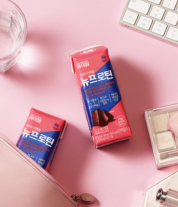 마이밀 '마시는 뉴프로틴 딥초코'. 사진=대상웰라이프