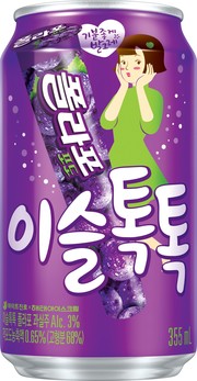 하이트진로가 다가오는 봄을 맞아 과일탄산주 ‘이슬톡톡 폴라포’를 한정 출시한다. 사진=하이트진로