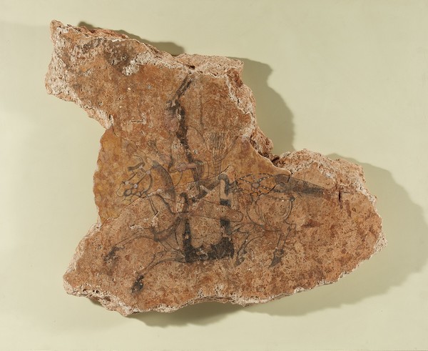 쌍영총 벽화편. 사진 제공=국립중앙박물관