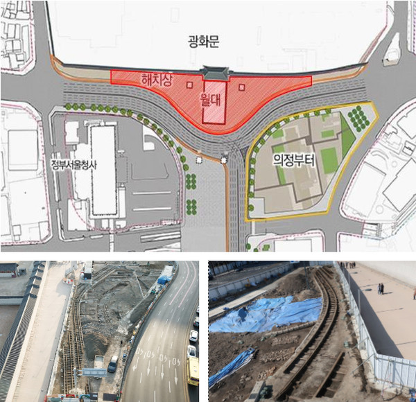 매장문화재 발굴 현장. 사진 제공=서울시