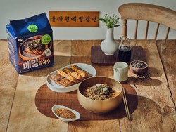 풀무원이 '들기름 메밀 막국수'를 출시했다. 사진=풀무원