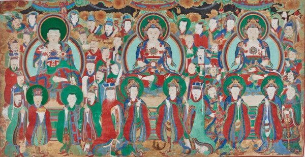 강진 백련사 삼장보살도. 사진 제공=문화재청