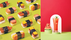 삼립의 그로서리 마켓 시티델리가 여름 시즌을 맞아 '무스비' 3종과 '리얼 수박주스'를 출시했다. 사진=삼립