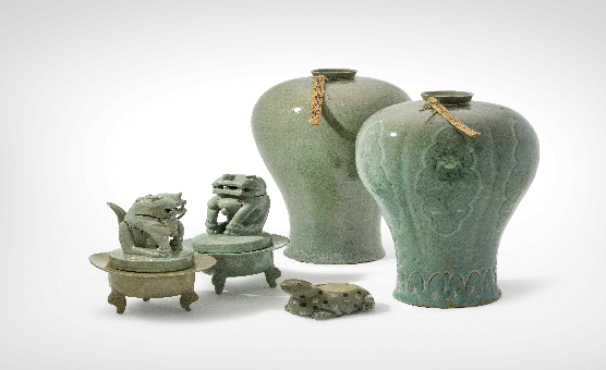 태안 해역 출수 보물 고려청자. 사진 제공=문화재청