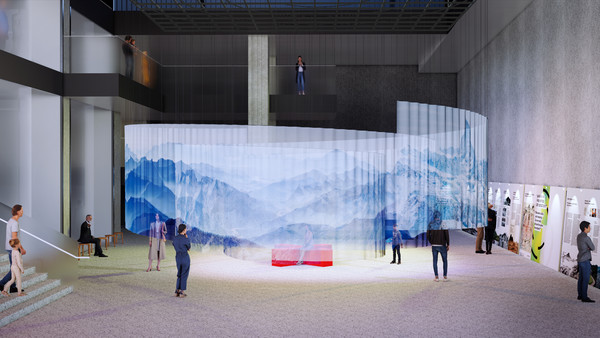 전시 예시 이미지(첩첩산중: 산들의 켜). 사진 제공=서울시