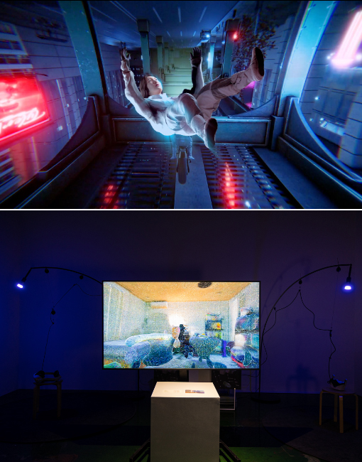 김아영의 ‘딜리버리 댄서의 구’와 상희의 ‘원룸바벨’. 사진 제공=서울문화재단