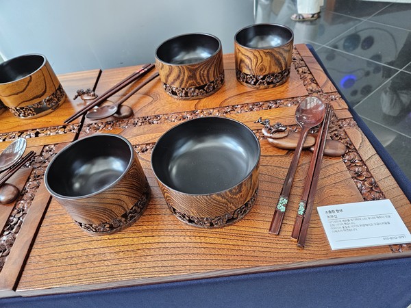 금상 수상자 최문섭씨의 조촐한 한상. 사진=성남시