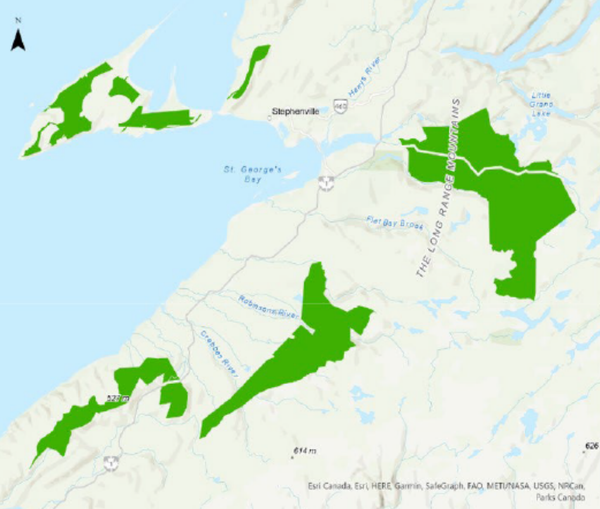  뉴지오호닉 프로젝트가 사용승인을 획득한 부지 4곳이 표시된 지도. 사진=월드에너지GH₂