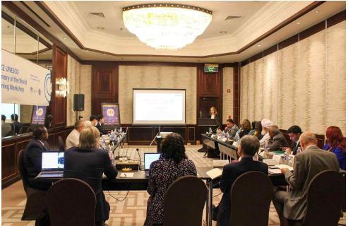 유네스코 세계기록유산 역량강화 공동연수(2022년 요르단 암만). 사진 제공=문화재청