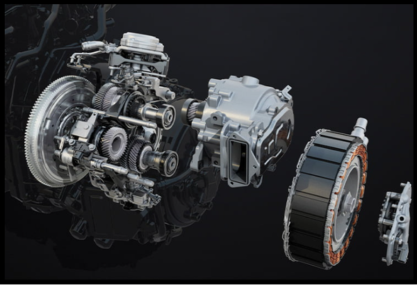 E-Tech 하이브리드 1.6 GTe 엔진 구조. 사진=르노코리아