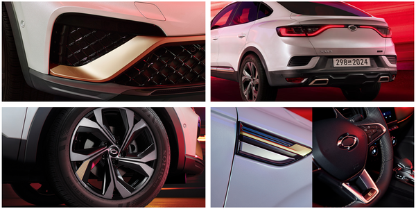 '이테크 디자인 패키지' 부분별 디테일. 사진=르노코리아