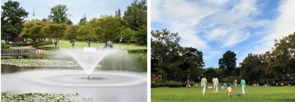용산가족공원 가을 풍경(공원사진사 이상헌, 이연주). 사진 제공=서울시