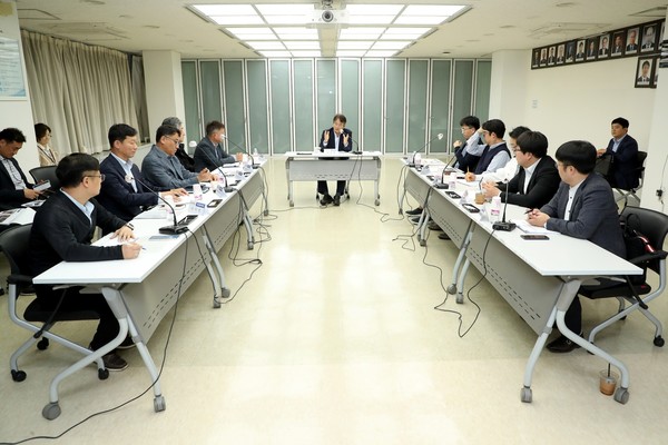 보도정비 가이드라인 수립 용역 중간보고회. 사진=고양특례시