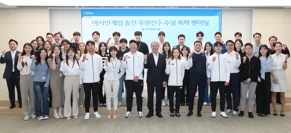 왼쪽부터 우리은행 자산관리그룹 송현주 부행장, 코리니 문태영 대표이사, 우리은행 외환그룹 류형진 부행장. 사진=우리은행