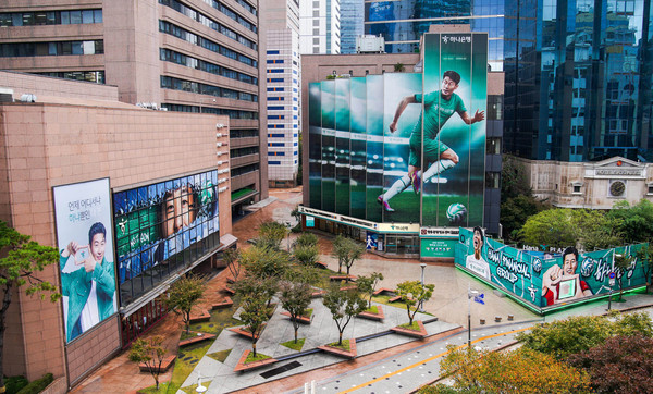 하나은행이 명동에 브랜드 체험 공간 ‘하나 플레이 파크’를 조성했다. 사진=하나은행