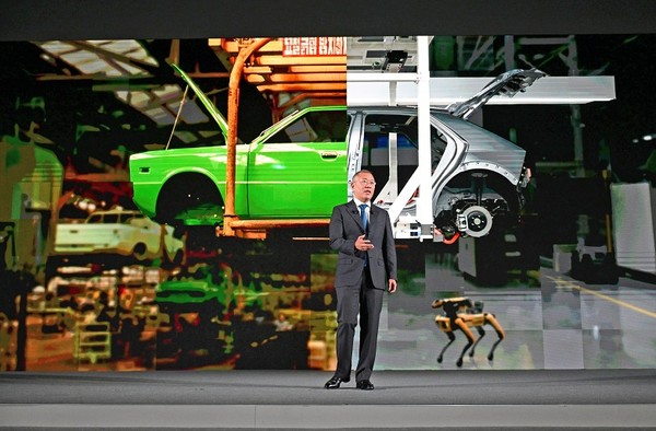 13일 현대자동차 울산 공장 내 종합 주행시험장 부지에서 EV전용공장 기공식을 개최했다. 사진=현대차그룹