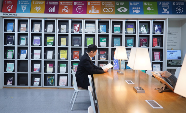 코이카 ODA 도서관 전경. 사진 제공=코이카