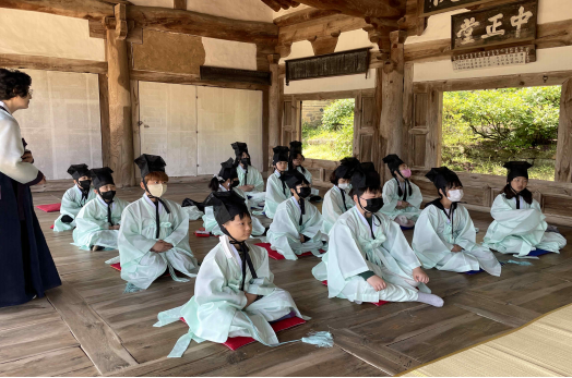 대구 도동서원 현장체험. 사진 제공=문화재청