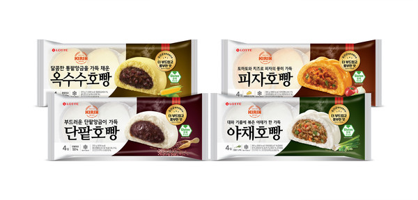롯데웰푸드 기린호빵 4종 제품 이미지. 사진=롯데웰푸드
