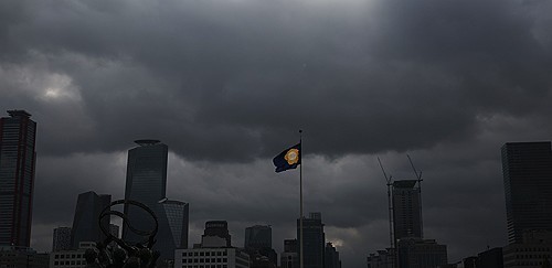 먹구름 낀 여의도 증권가. 사진=연합뉴스