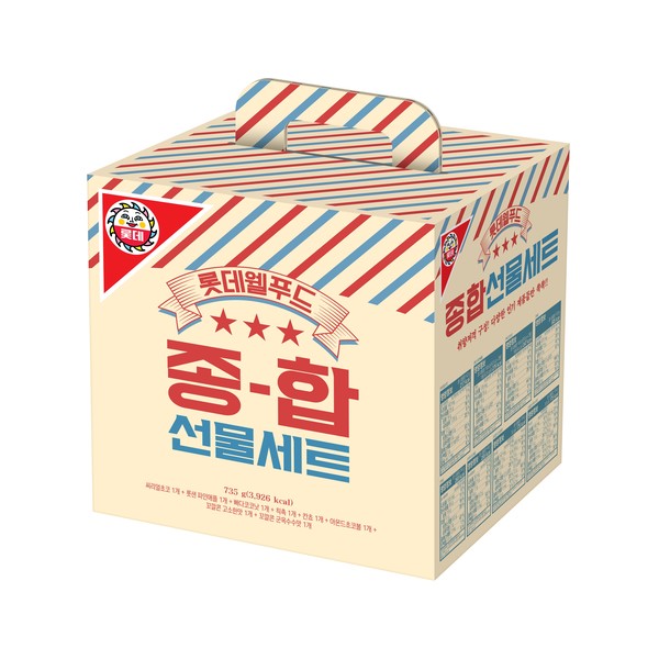 롯데웰푸드가 7080 감성을 담은 '레트로 종합선물세트'를 온라인 전용으로 선보인다. 사진=롯데웰푸드