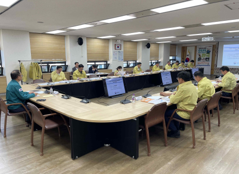 문화재청 재난대응 안전한국훈련 토론훈련 모습. 사진 제공=문화재청