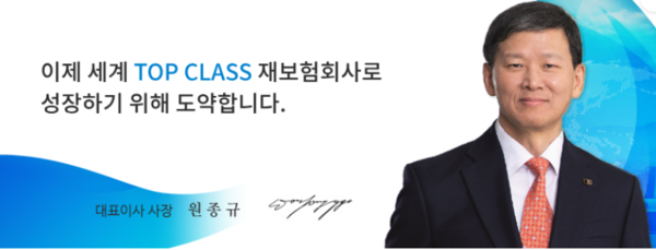 원종규 코리안리 대표. 사진=코리안리