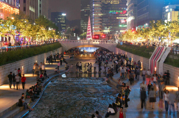 청계천. 사진 제공=문체부