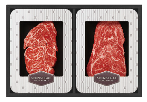 신세계백화점이 판매하는 신세계 암소 한우 오복 상품. 사진 = 신세계백화점